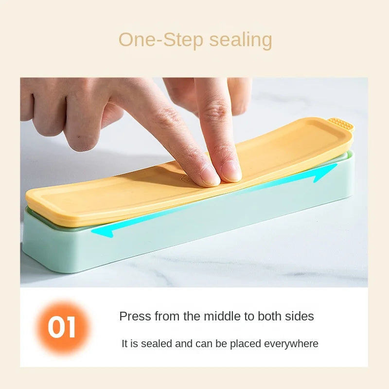 Zackoo 6Grids Ice Cube Tray Household Refrigerator Food grade Silicone Ice Making Sealed Space Saving Frozen Ice Block Mold