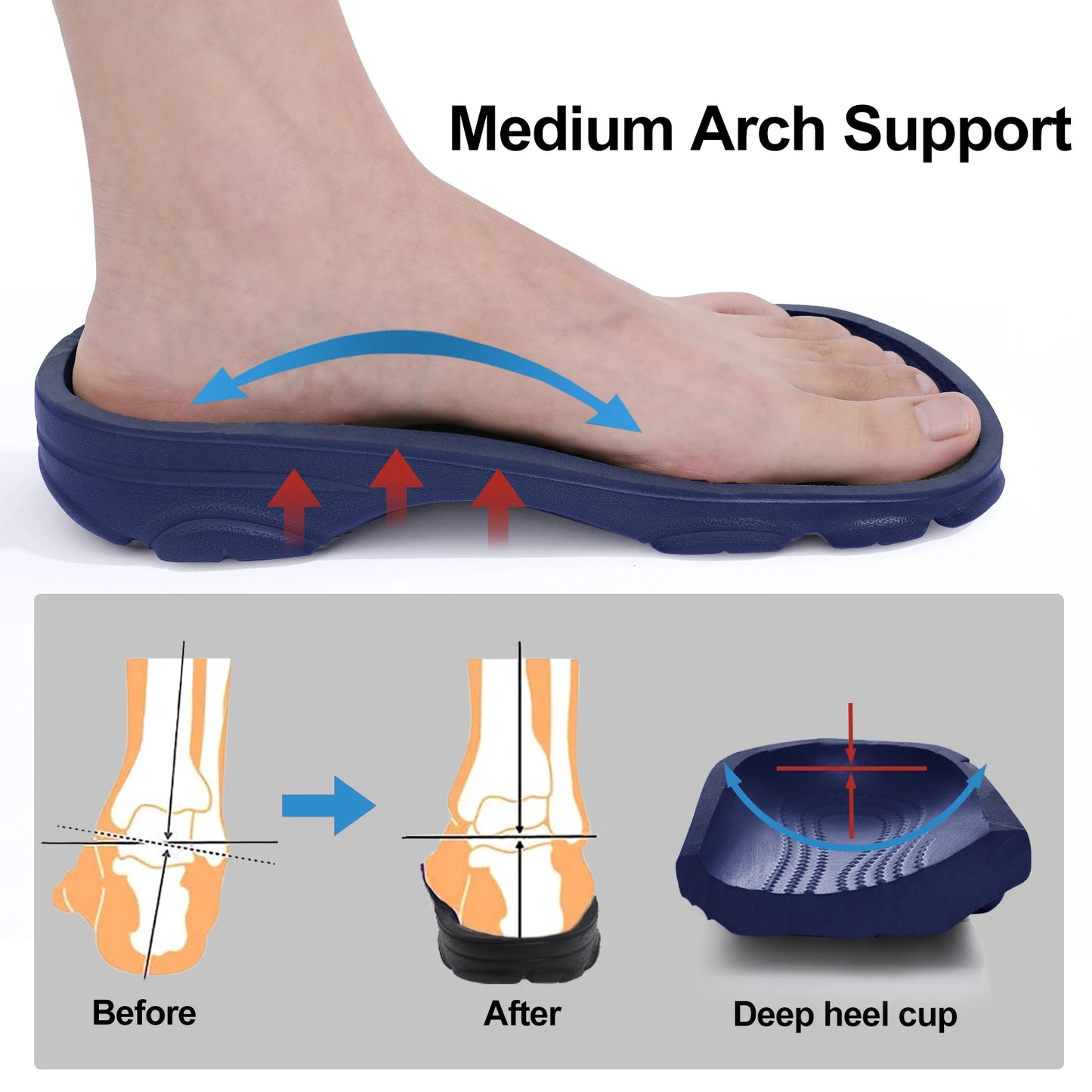 Pallene Fashion Clogs For Men EVA Light Hole Garden Shoes Outdoor Male Beach Sandals Home Bathroom Shoe Unisex Casual Slides