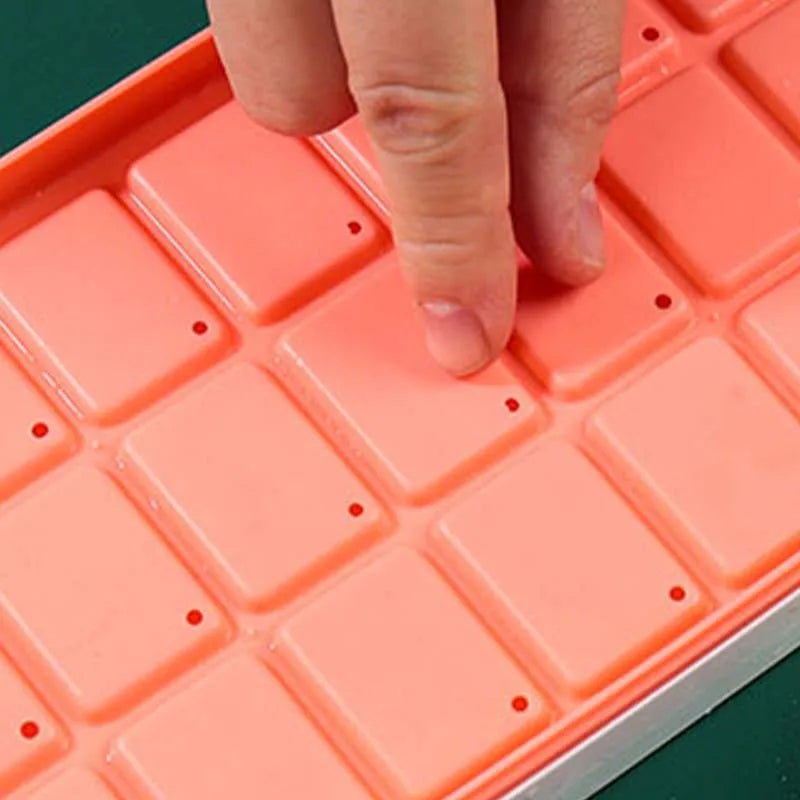 Mahjong Shaped Ice Mold 21 Grids Ice Tray with Storage Box Shovel DIY Mahjong Ice Cube Maker For Bar Home Party Kitchen Tools